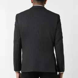 Van Heusen Grey Slim Fit Checks Blazer image 2