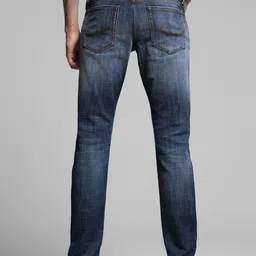 Jack & Jones Men Slim Fit Low-Rise Light Fade Stretchable Jeans image 4