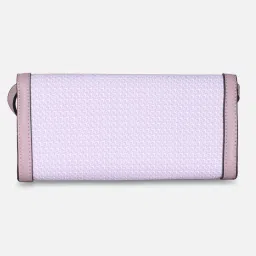 Allen Solly Purple Printed Medium Sling Handbag image 2
