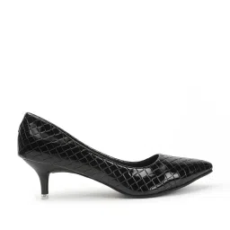 Carlton London Women's Black Stiletto Pumps image 2