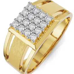 EMORI Yellow Gold Timothee Diamond Ring image 2