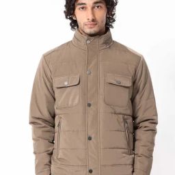 Rare Rabbit Khaki Relaxed Fit Solid Jacket-picture-11
