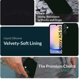 Sprig Back Cover for Samsung Galaxy A25 (Green) image 2