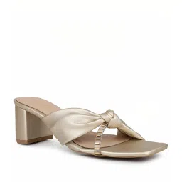 Inc.5 Women's Gold Casual Sandals image 2
