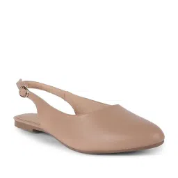 Van Heusen Women's Beige Back Strap Sandals image 2