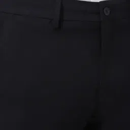 Van Heusen Black Slim Fit Trousers image 4