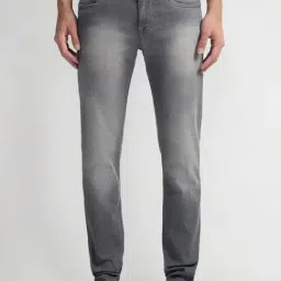 U.S. Polo Assn. Grey Cotton Skinny Jeans-picture-46