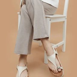 Code by Lifestyle Women Ivory Back Strap Sandals-picture-22