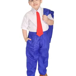 Smuktar garments Boys Single-Breasted Three-Piece Suit image 2