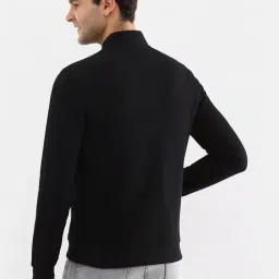 Allen Solly Black Regular Fit Sweatshirt image 2
