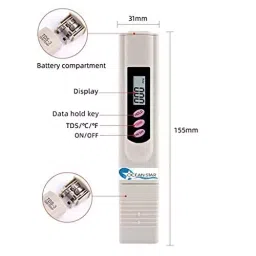 OCEAN STAR TDS Meter and Digital pH Meter 9F-740X-ZS70 image 2