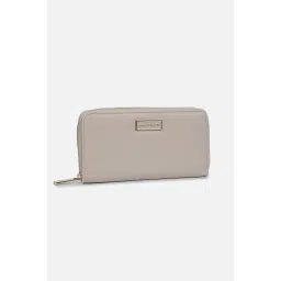 Van Heusen Women Grey Textured Casual Wallets image 1