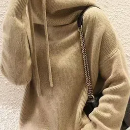 StyleCast Women Self Design Hooded Long Sleeves Pullover-image-93