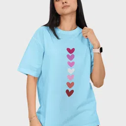 Reifica Women Printed Pure Cotton Bio Finish T-shirt-picture-16