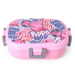 disney by ski Peppa Pig Delicacy Insulated Steel Lunch Box (Color and Print May Vary) image 5