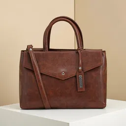 Toteteca PU Up to 12 inch Structured Handheld Bag-picture-29