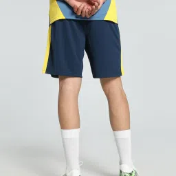 Puma Blue Regular Fit Printed Sports Shorts image 2