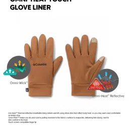 Columbia Camel Brown Gloves (XL) image 2