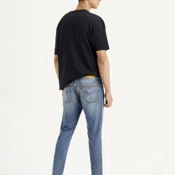 Levi's 512 Light Blue Cotton Slim Fit Jeans image 2