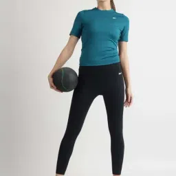 Reebok Black Skinny Fit Sports Tights image 5