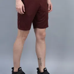 Force NXT Maroon & Blue Regular Fit Sports Shorts- Pack Of 2 image 2