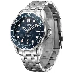 Kenneth Scott Men's Analog Blue Dial Watch - K22009-SBSN image 2