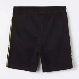 KAPPA Boys Black Cotton Printed Shorts image 2
