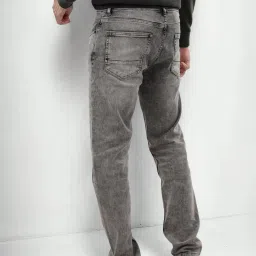 celio Celio* Gris Grey Straight Fit Jeans image 2