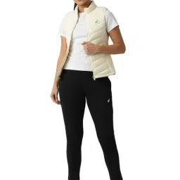 Asics White Regular Fit Sports Jacket image 5