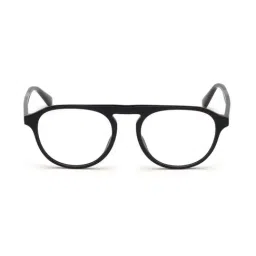 WEB EYEWEAR Black Full Rim Oval Frame Designed in Italy-picture-28