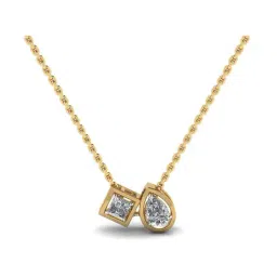 SHINE ETERNAL Lab Grown Diamond 18k (750) Yellow Gold Pendants for Women-picture-39