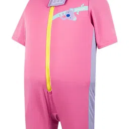Speedo Kids Pink Printed Swimsuit-picture-27