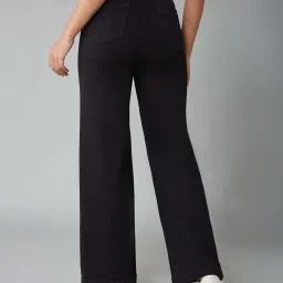 Dolce Crudo Black Flared Fit Jeans image 2