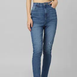 Only Blue Skinny Fit High Rise Jeans-picture-14