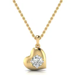 SHINE ETERNAL Lab Grown Diamond 18k (750) Yellow Gold Pendants for Women-picture-37