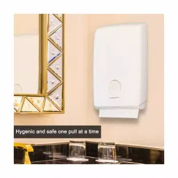 SCOTT Multifold Hand Towels Paper White 1 Ply 21x20 cm, 32152 (Pack of 40 Packets) image 4