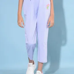 Crimsoune Club Kids Purple Printed Pyjamas-image-3