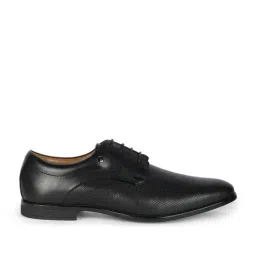 Van Heusen Men's Black Derby Shoes-image-15