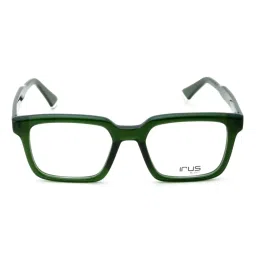 Irus Green Rectangular Eye Frames for Men image 2