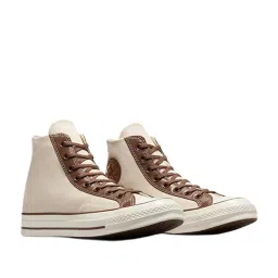 Converse Men's Chuck 70 High Top Beige Sneakers image 2