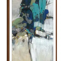 ARTE'VENUE Separation Multicolor Paper Wall Arts - Set of 2 (13 X 18 inch Each) image 2