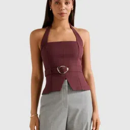 forever new Ellisa Belted Hardware Top-picture-33