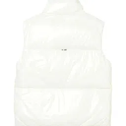 TOMMY HILFIGER Ancient White Solid Relaxed Fit Jacket image 2