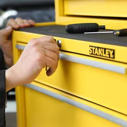 STANLEY 4 Drawer Metal Workshop Trolley, STMT1-75063 image 2