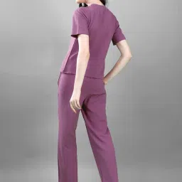 SELVIA Purple Maxi Co-Ord Set image 2