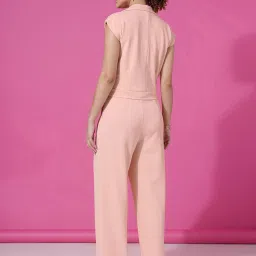 SELVIA Light Pink Maxi Co-Ord Set image 2