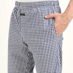 Hancock Men Checked Night suit image 3