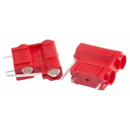 RS Pro Red Female Test Socket 4 mm Connector 10A 50 V Silver Plating (Pack of 5)-picture-47