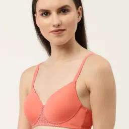 Leading Lady Coral Full Coverage T-Shirt Bra image 3