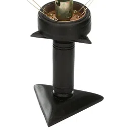 1ST TIME Black Glass Cylinder Table Lamps image 2